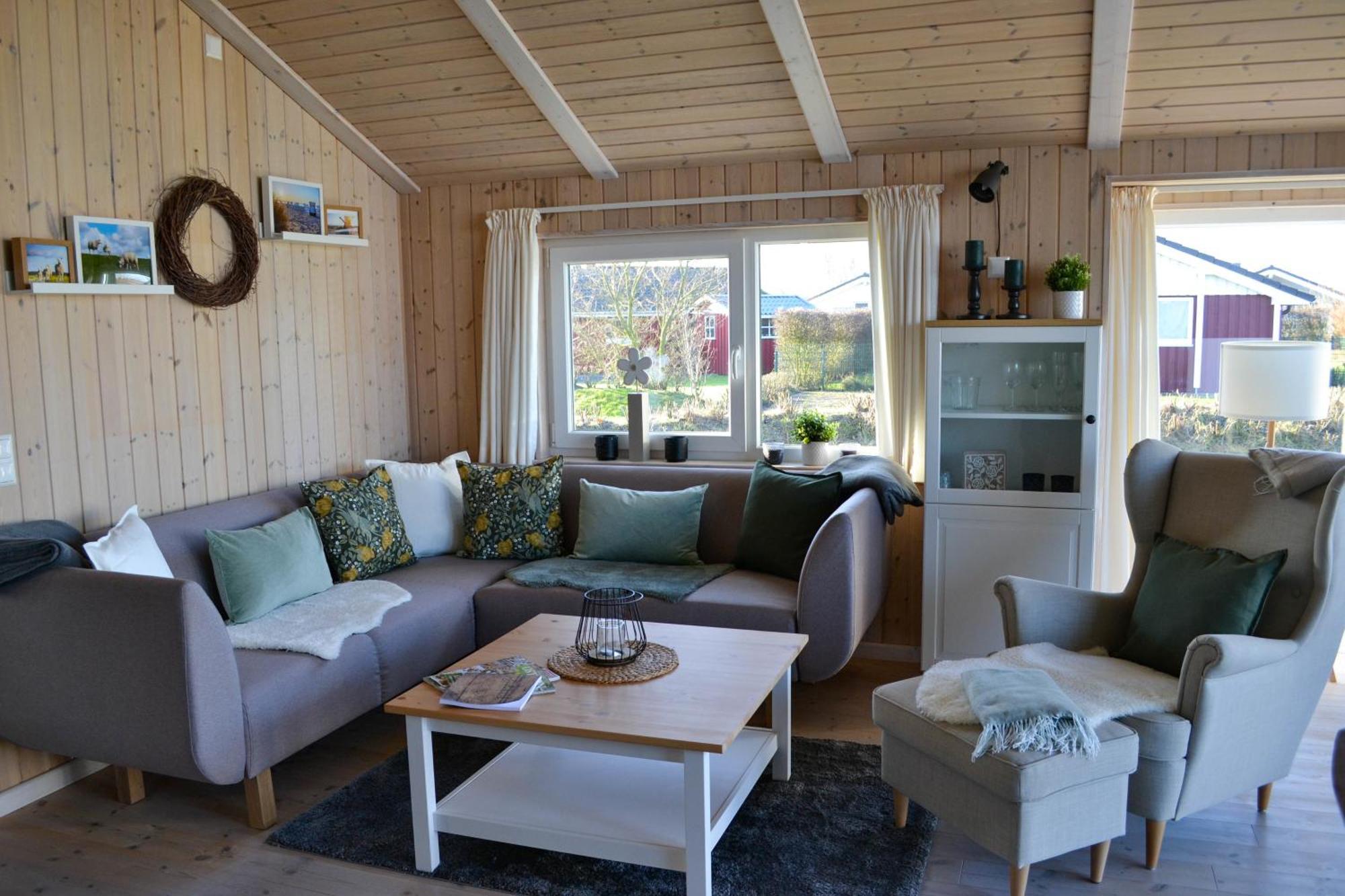 Ferienhaus "Deichglueck" Direkt An Der Nordsee Wesselburenerkoog Esterno foto